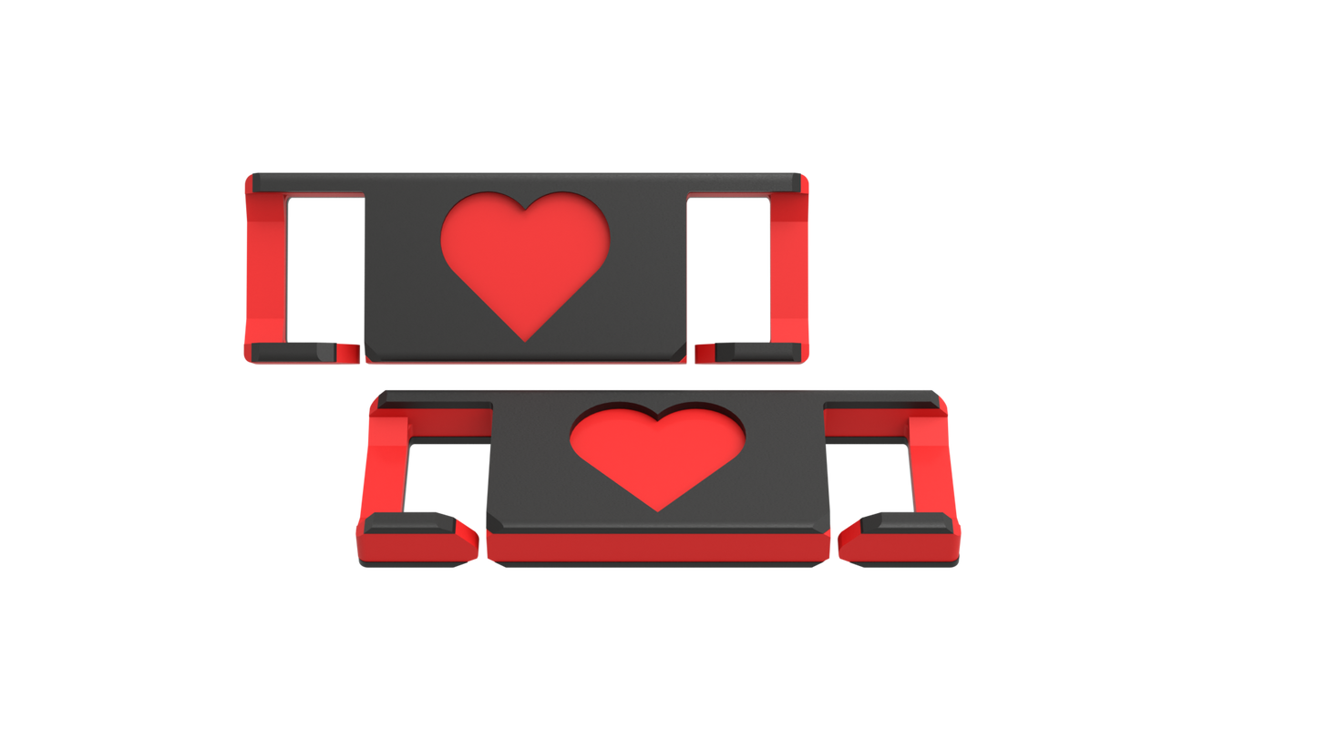 LACIES Schuhclips - Herz