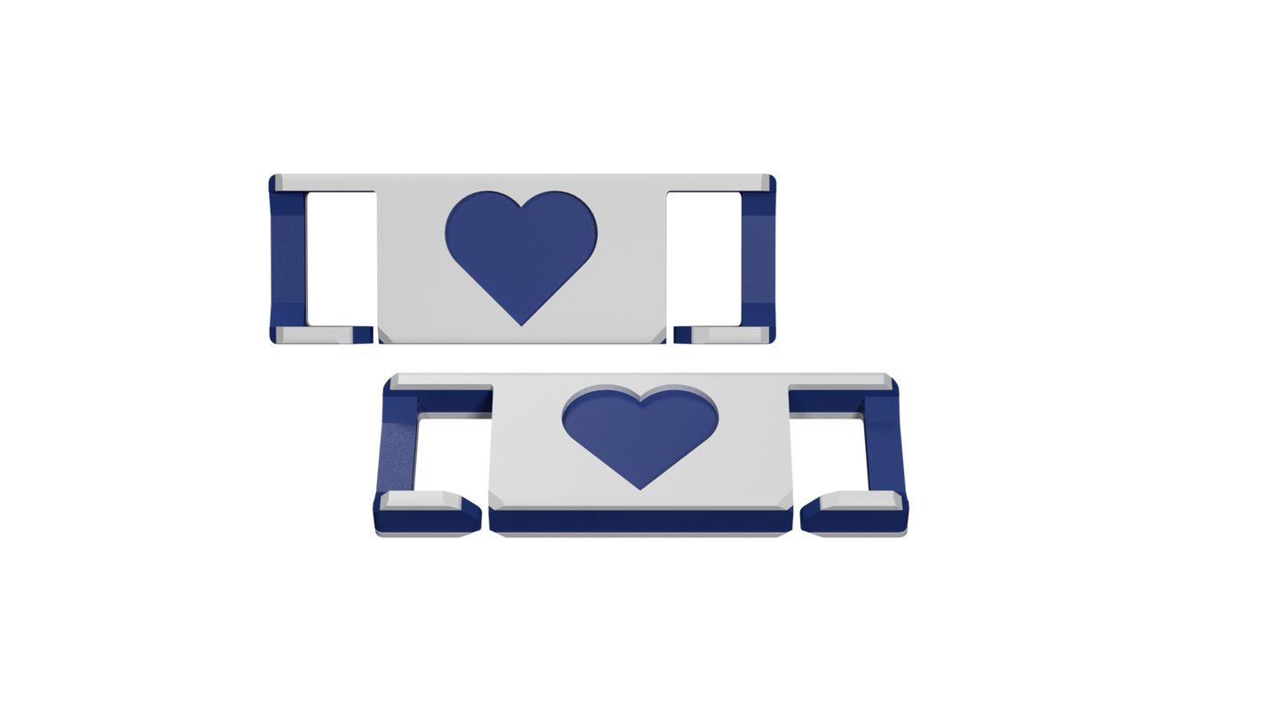 LACIES Schuhclips - Herz