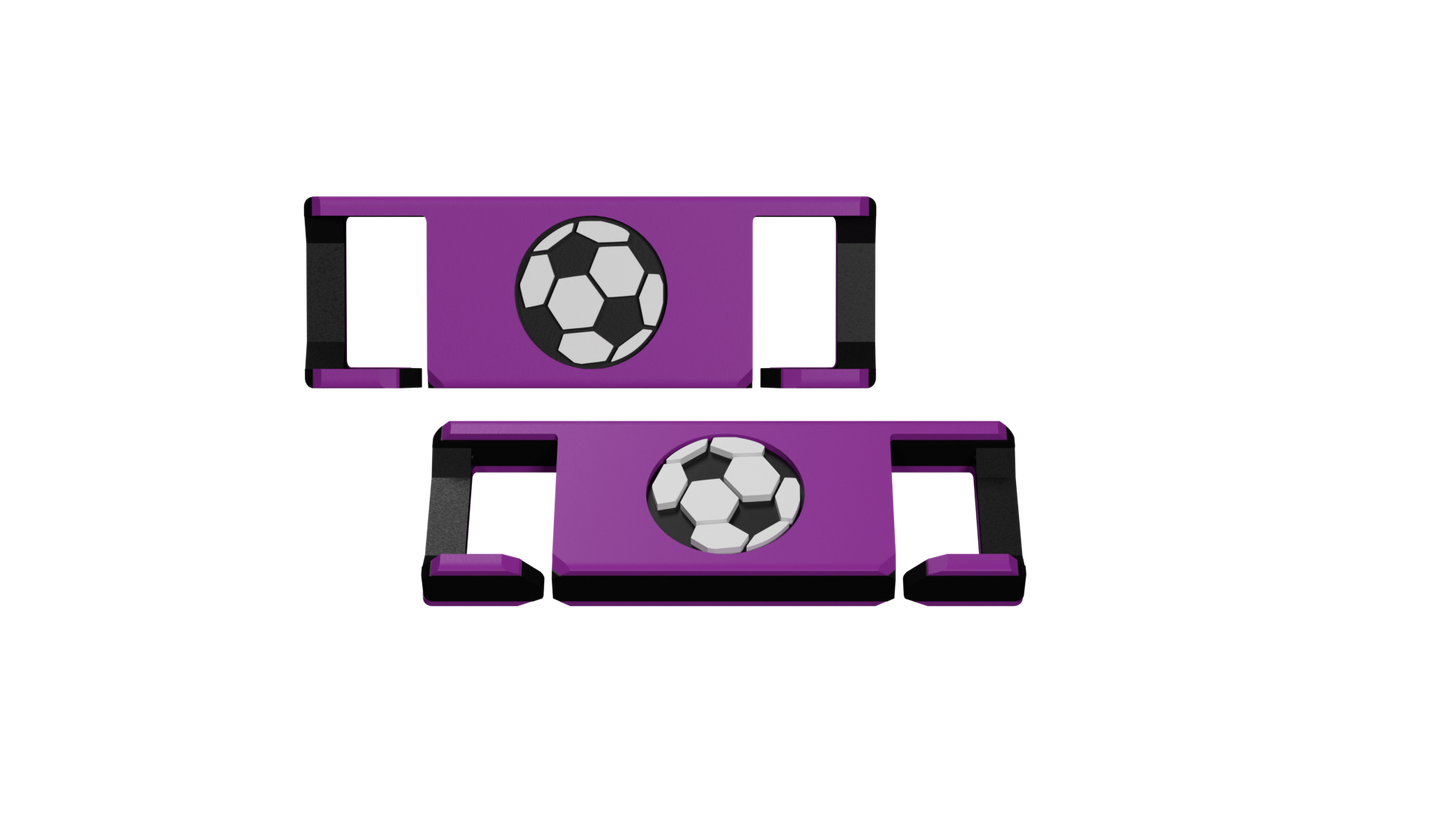 LACIES Schuhclips - Fußball