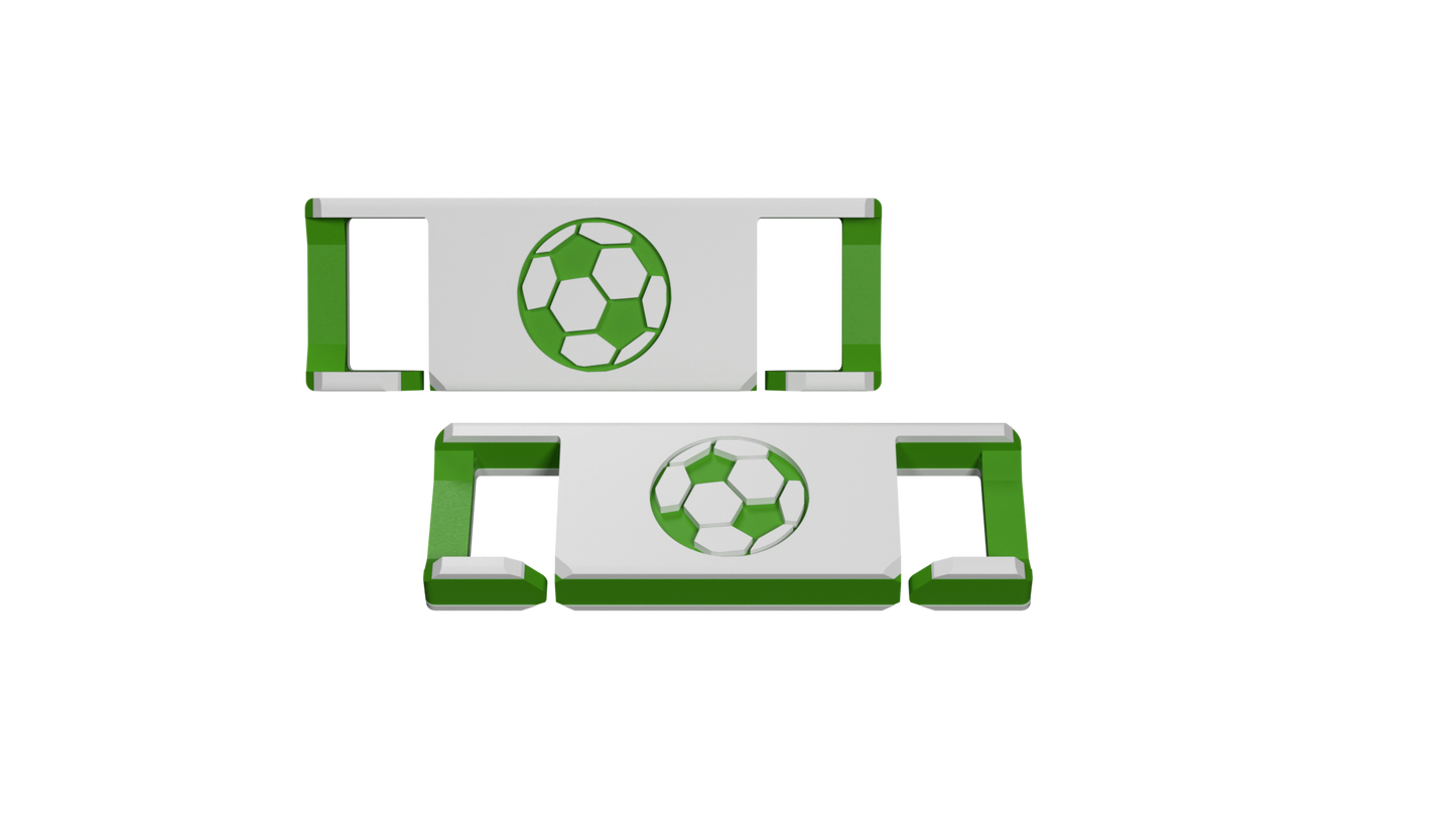 LACIES Schuhclips - Fußball