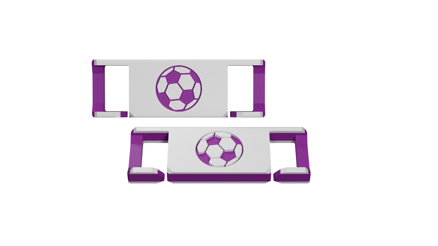 LACIES Schuhclips - Fußball