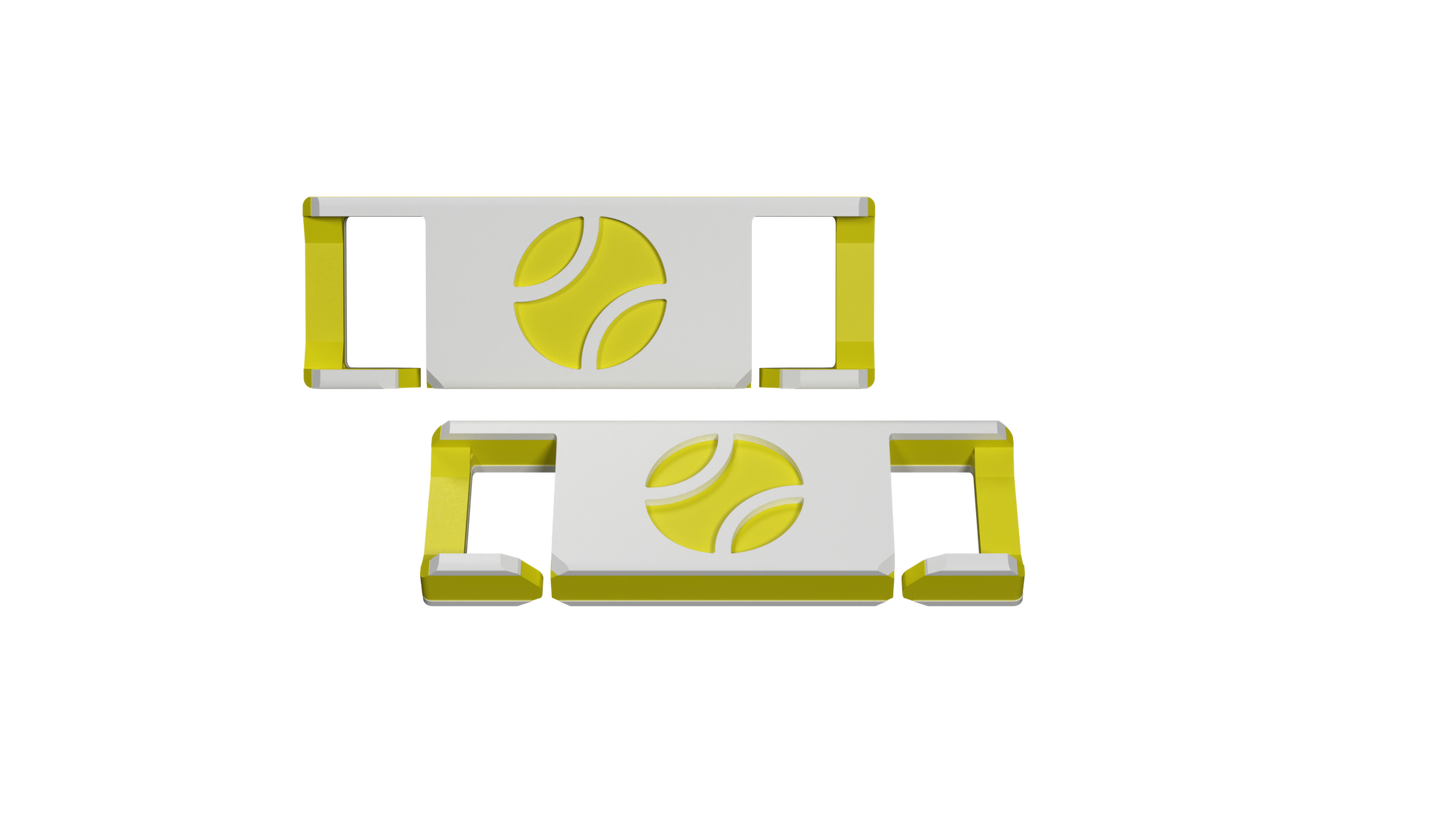 LACIES Schuhclips - Tennisball