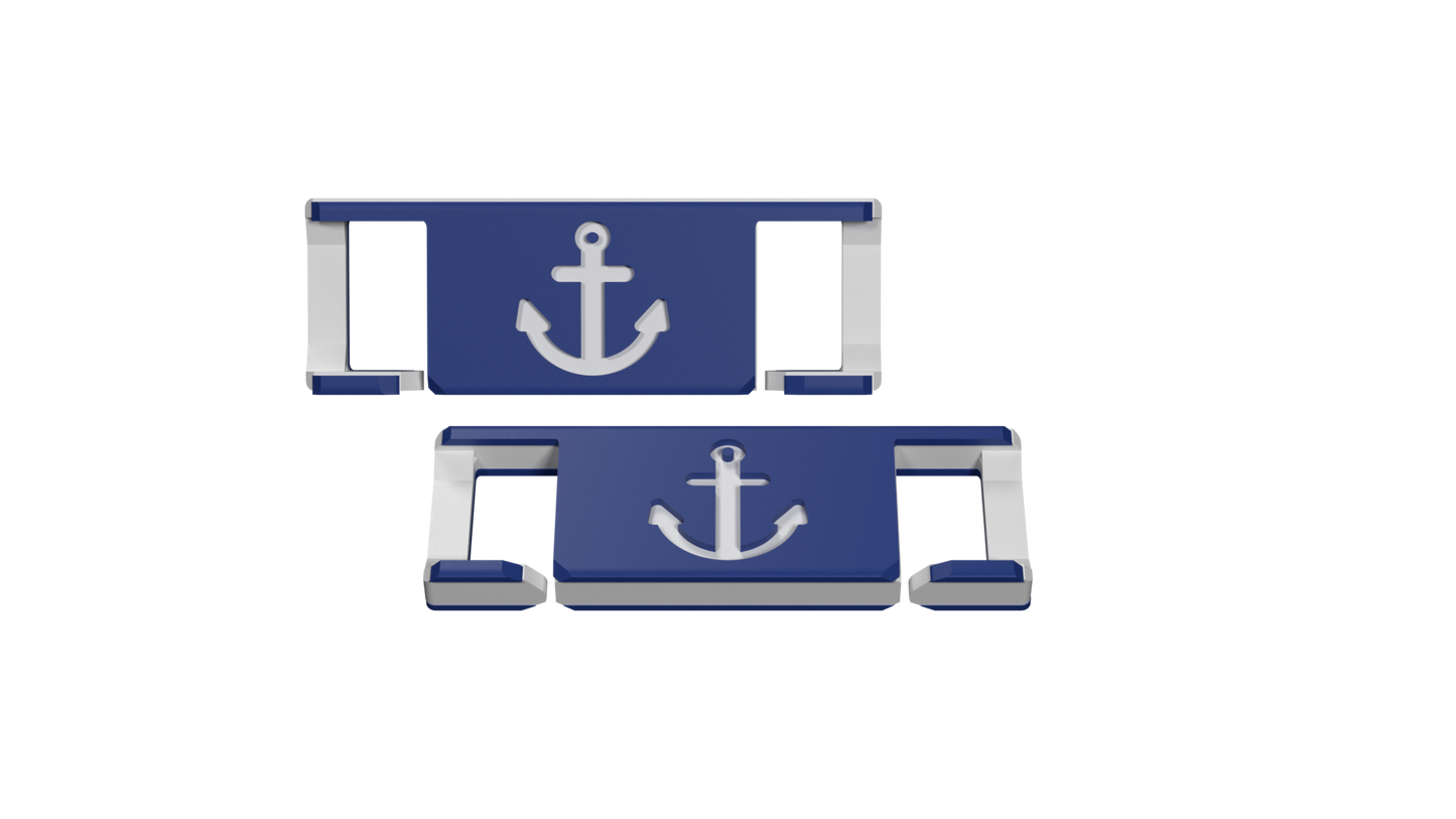 LACIES Schuhclips - Anker