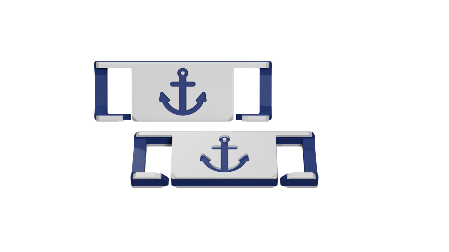 LACIES Schuhclips - Anker