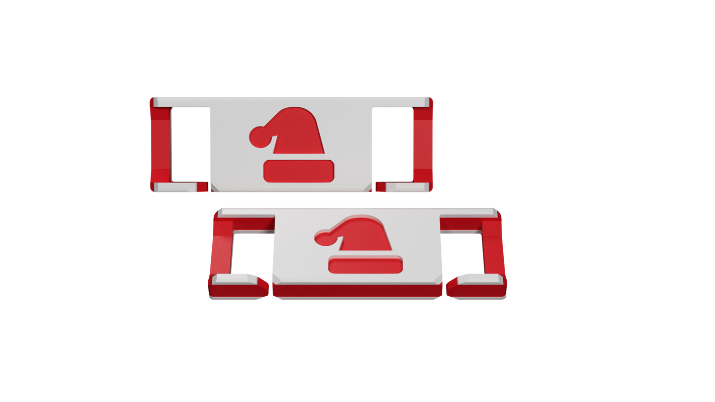 LACIES Schuhclips - Nikolo Mütze