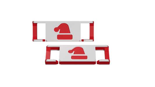 LACIES Schuhclips - Nikolo Mütze