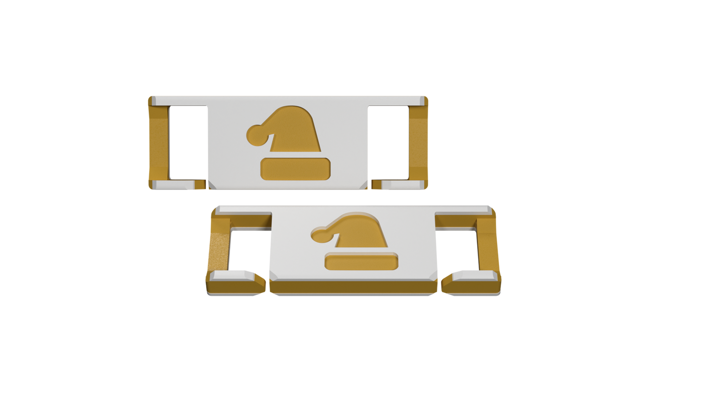 LACIES Schuhclips - Nikolo Mütze