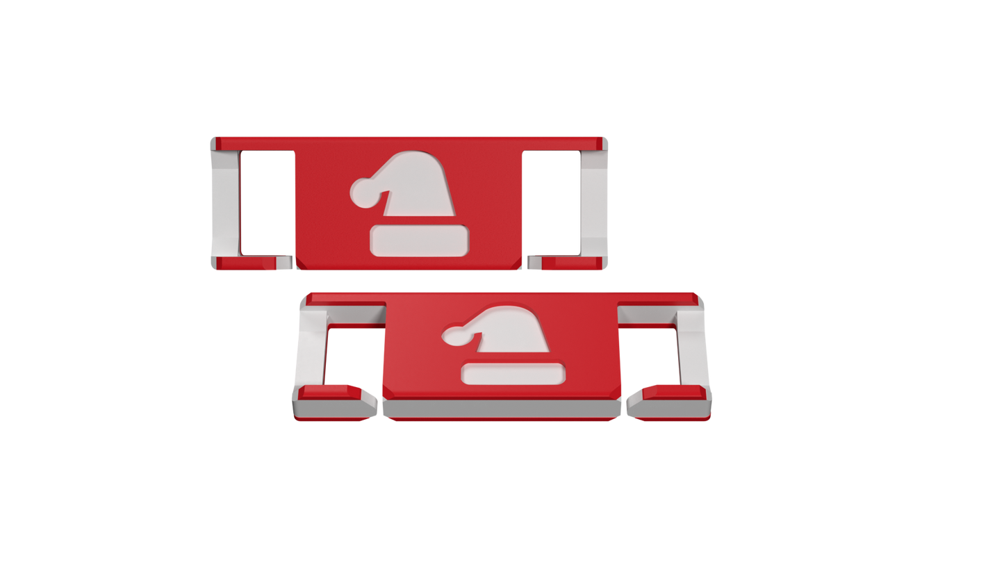 LACIES Schuhclips - Nikolo Mütze