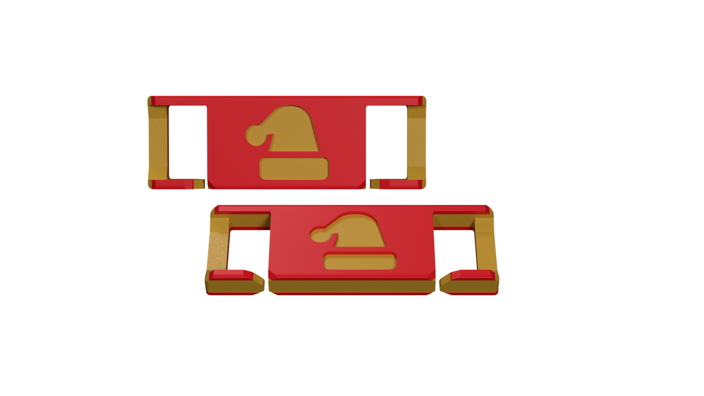 LACIES Schuhclips - Nikolo Mütze