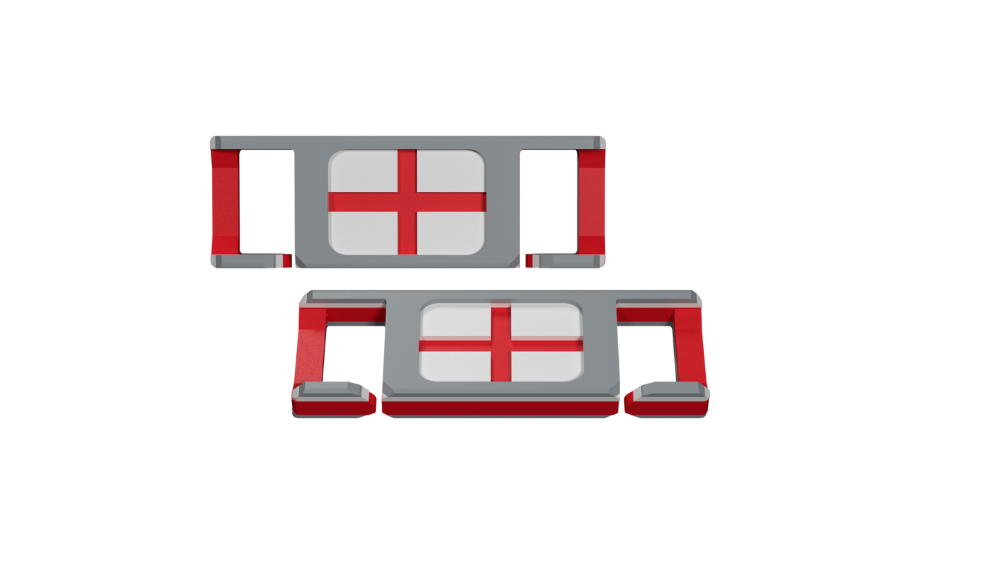 LACIES Schuhclips - Flagge England