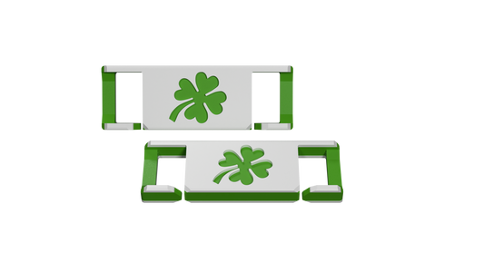 LACIES Schuhclips - Kleeblatt