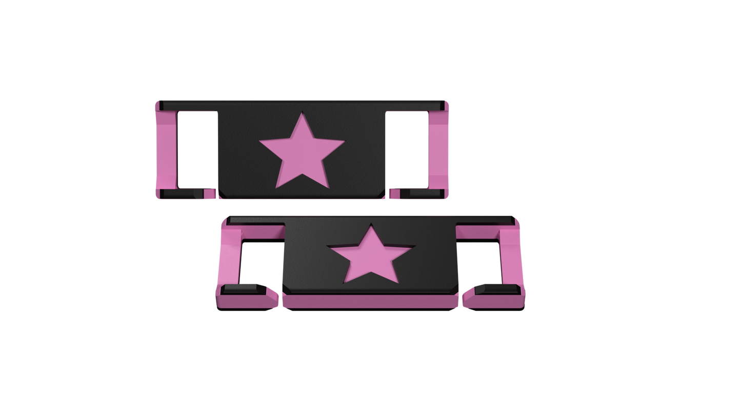 LACIES Schuhclips - Stern