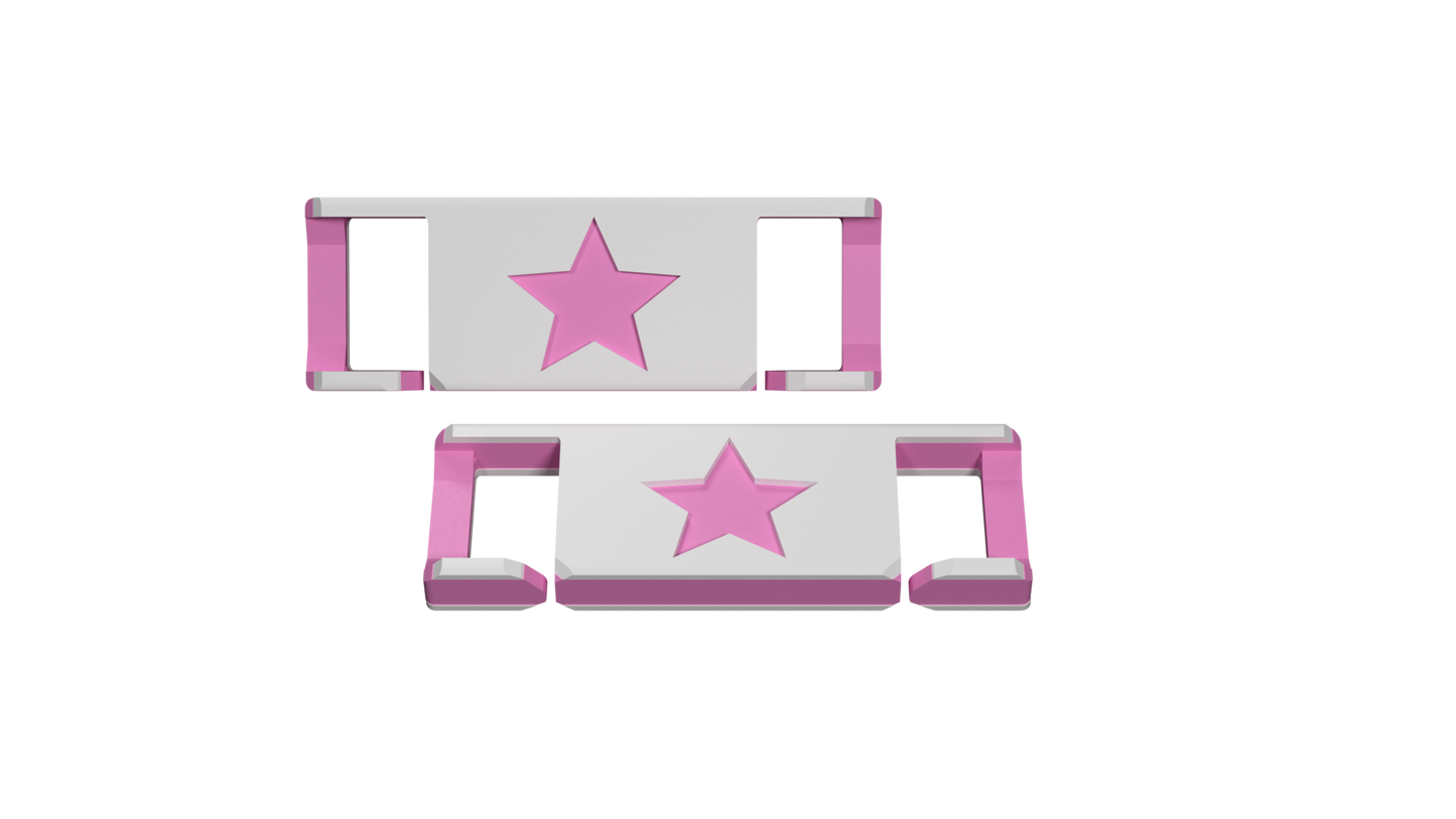 LACIES Schuhclips - Stern